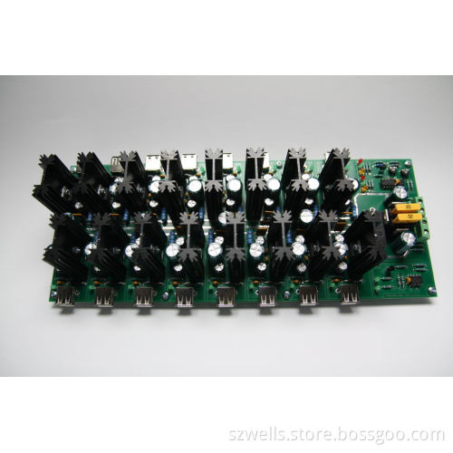 Through Holes Double Sided 3oz PCB for Power Supply